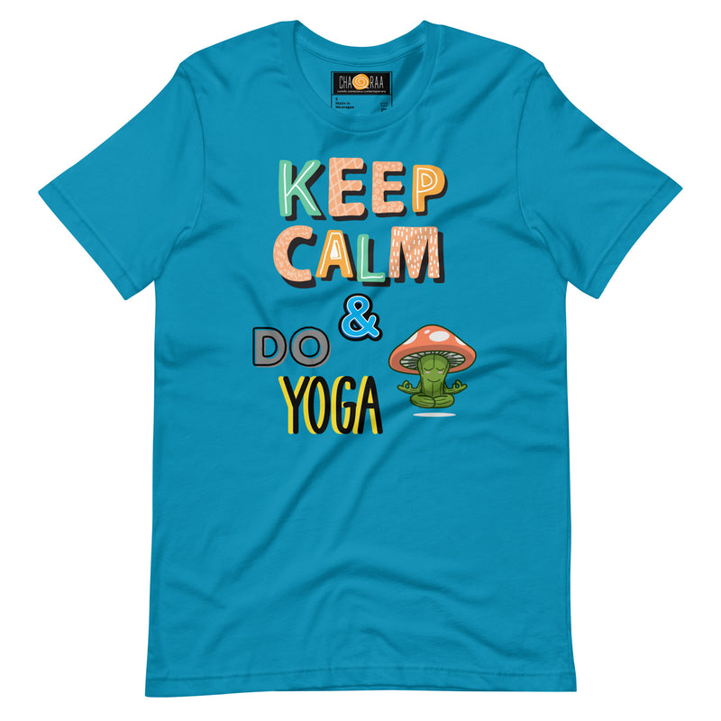 Keep Calm & Do Yoga! Unisex t-shirt