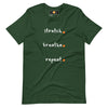 Stretch. Breathe. Repeat. Unisex T-shirt (Dusk)
