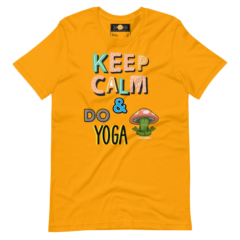 Keep Calm & Do Yoga! Unisex t-shirt