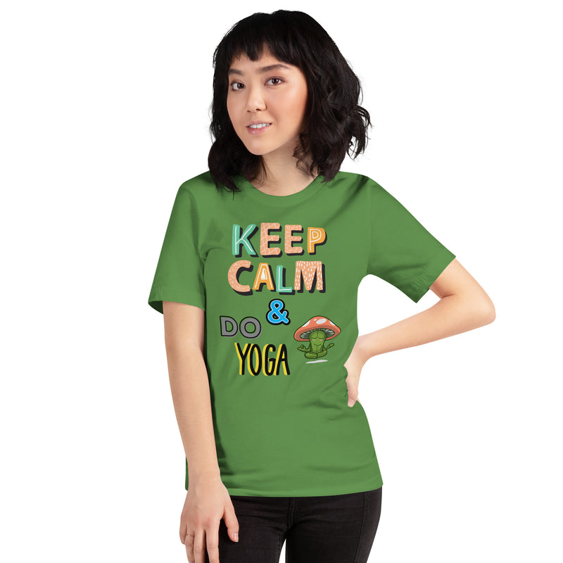 Keep Calm & Do Yoga! Unisex t-shirt
