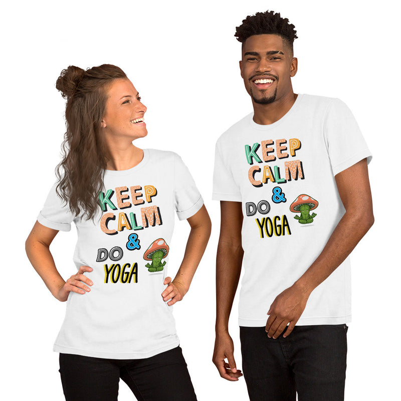 Keep Calm & Do Yoga! Unisex t-shirt