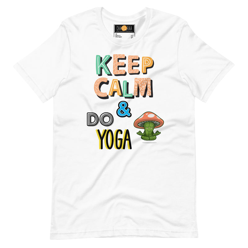 Keep Calm & Do Yoga! Unisex t-shirt