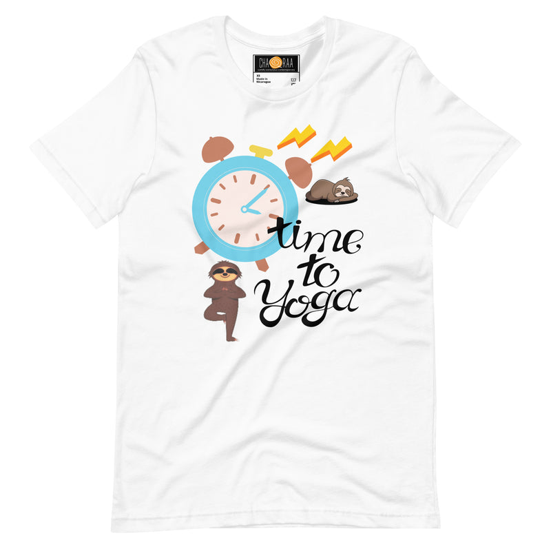 Time To Yoga Unisex t-shirt