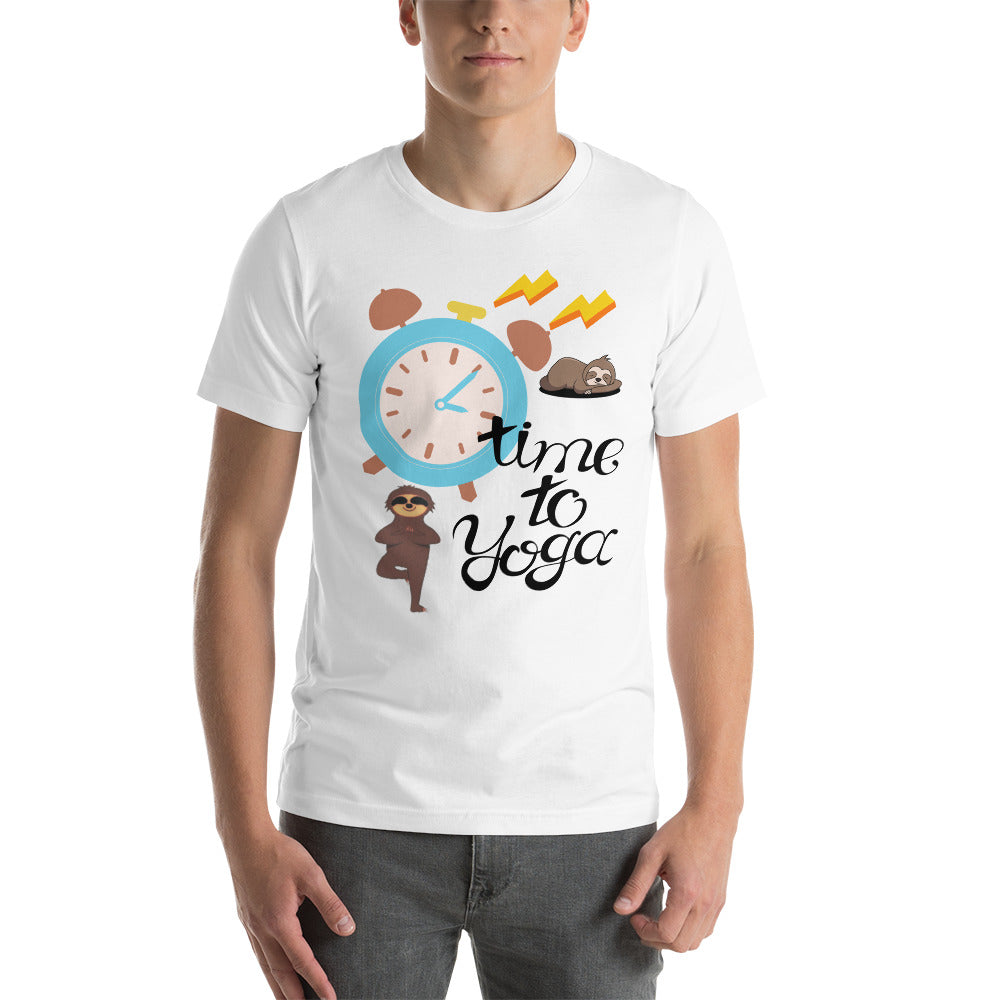 Time To Yoga Unisex t-shirt