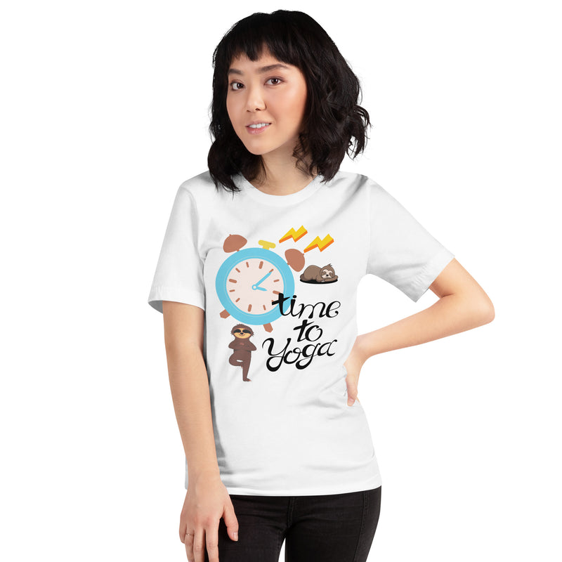 Time To Yoga Unisex t-shirt