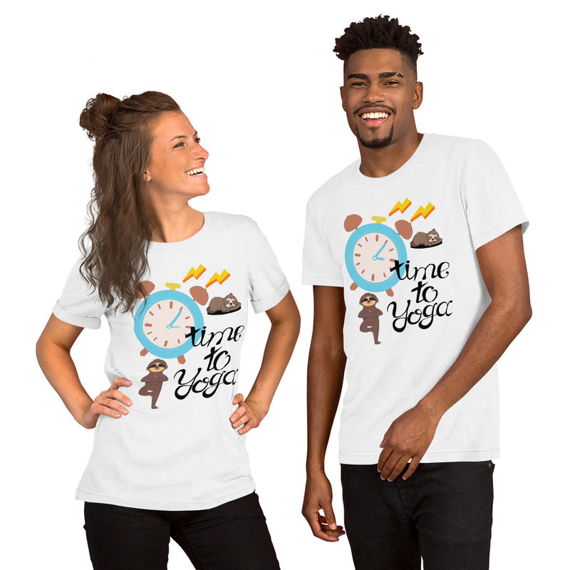 Time To Yoga Unisex t-shirt
