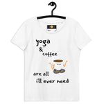 Coffee Loving Yogi Women's T-Shirt