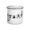 Rhythm of Life Campfire Enamel Mug