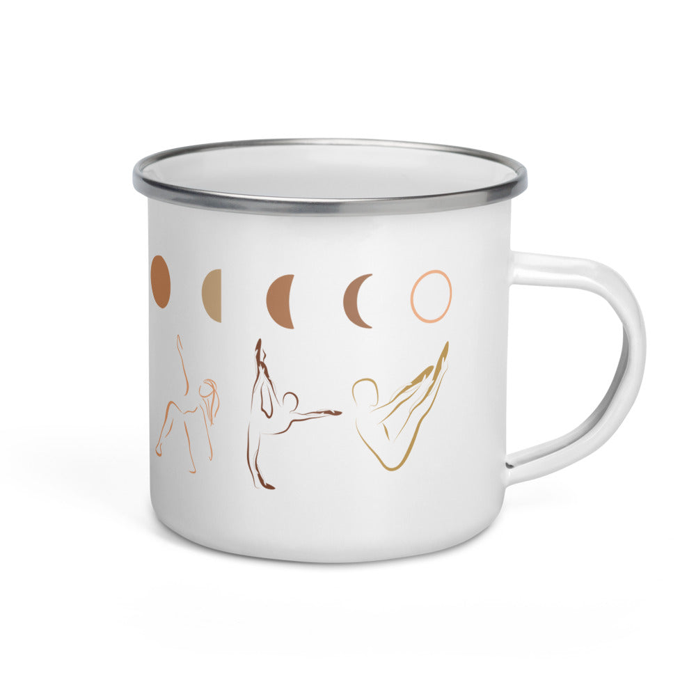 Over the Moon Campfire Enamel Mug