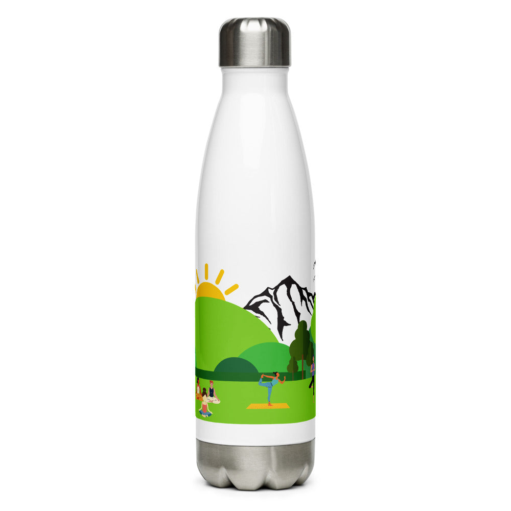 The Ashram Stainless Steel Water Bottle